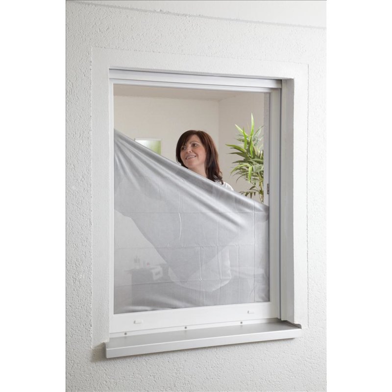 Sonnenschutz Fliegengitter für Fenster 130 x 150 cm - fliegenbrem